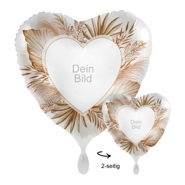 1 Ballon mit Foto - Boho Dream