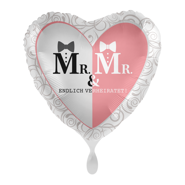 1 Balloon - Mr. & Mr. Finally Married