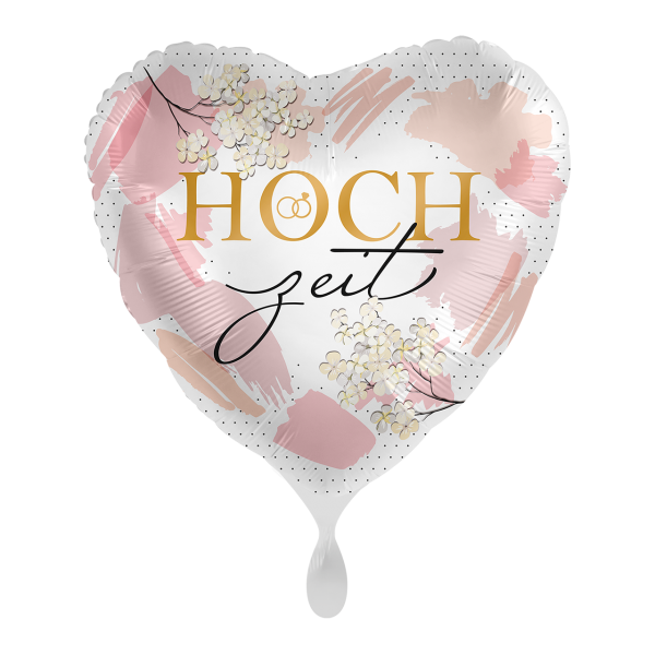 1 Ballon - Hochzeit Shine Rose