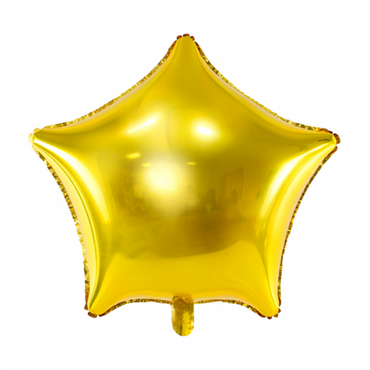 1 Ballon - Stern - Gold